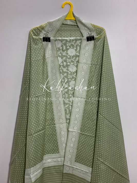 Cotton Suit - Pure Banarasi Mul Cotton