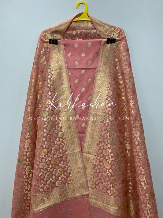 Zari Meenakari Suit