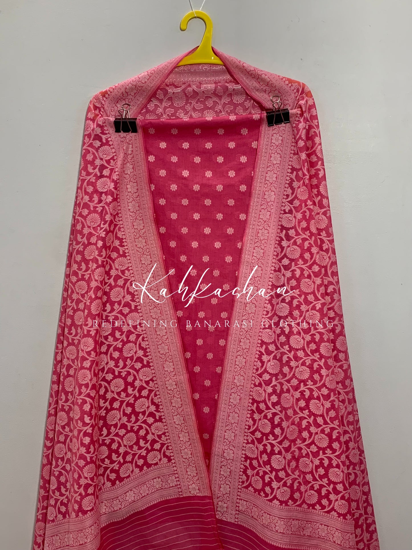 Cotton Suit - Pure Banarasi Mul Cotton