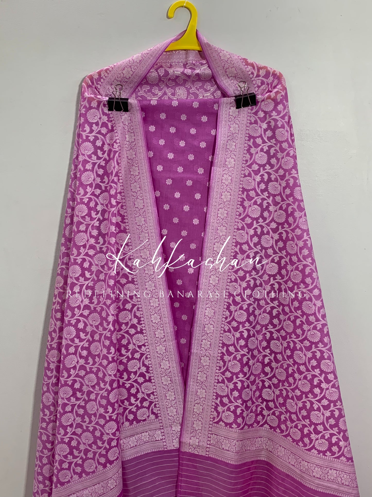 Cotton Suit - Pure Banarasi Mul Cotton