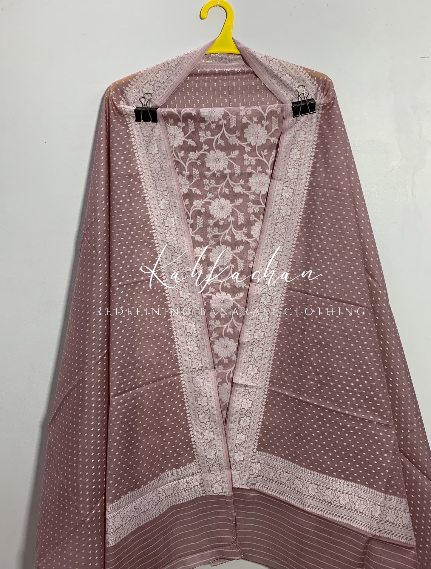 Cotton Suit - Pure Banarasi Mul Cotton