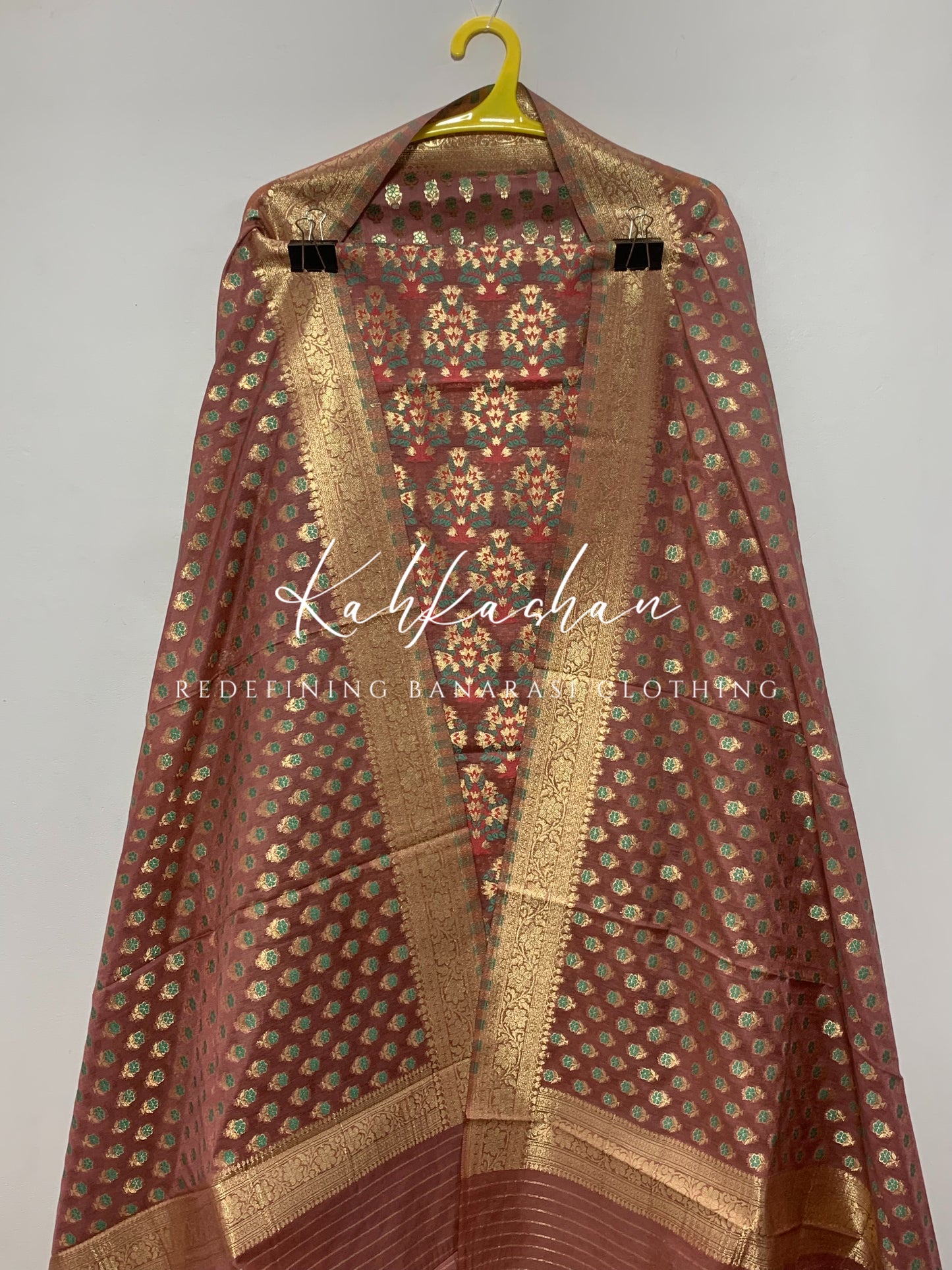 COTTON ZARI RESHAM TILFI SUIT