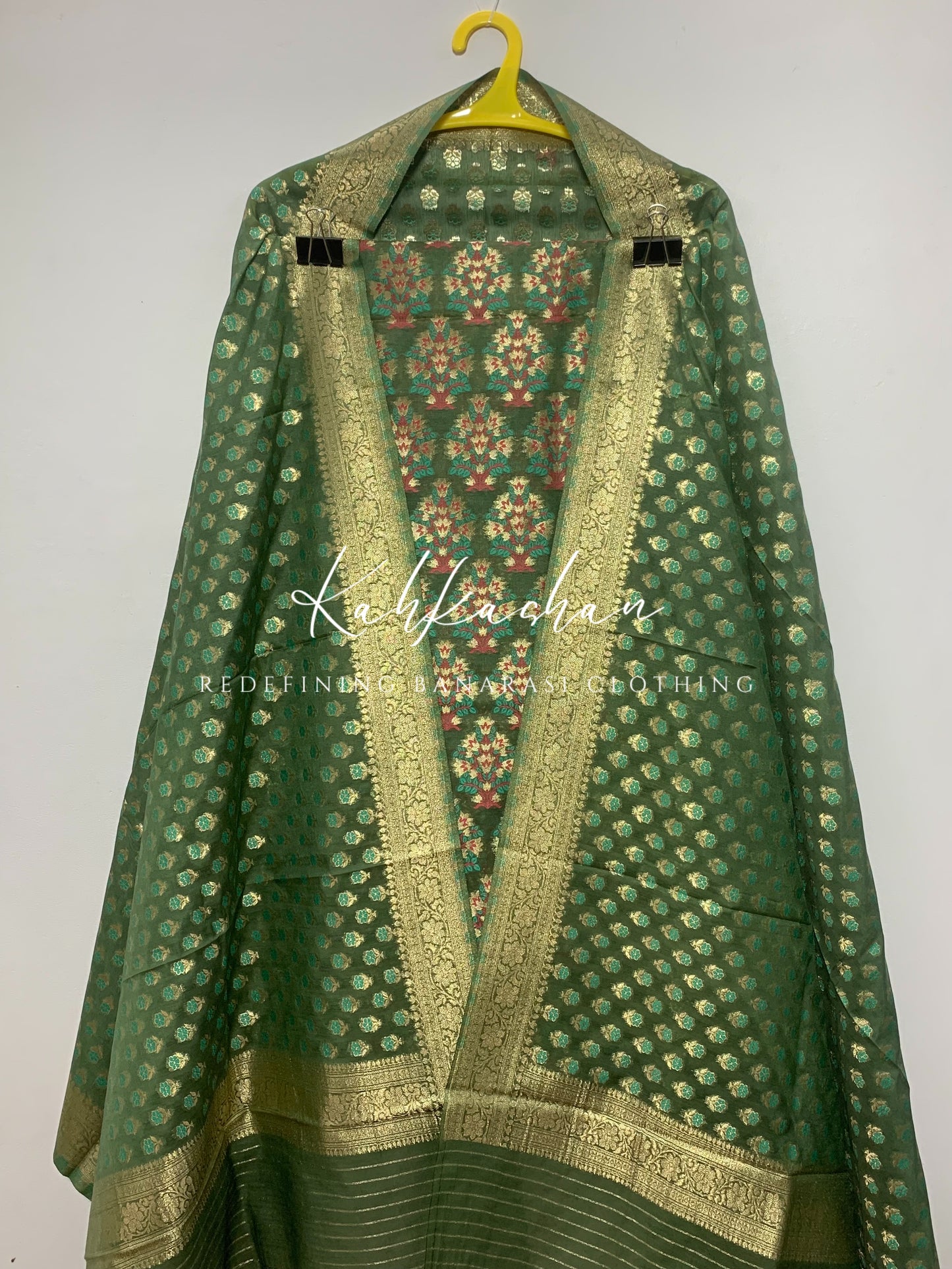 COTTON ZARI RESHAM TILFI SUIT
